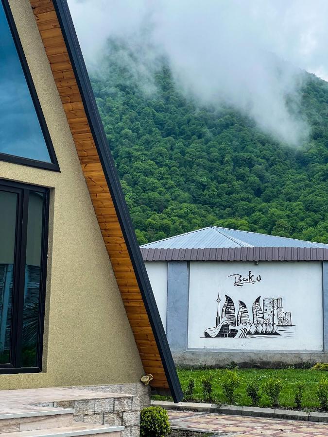 Qafqaz Family Chalet Villa Gabala Eksteriør billede