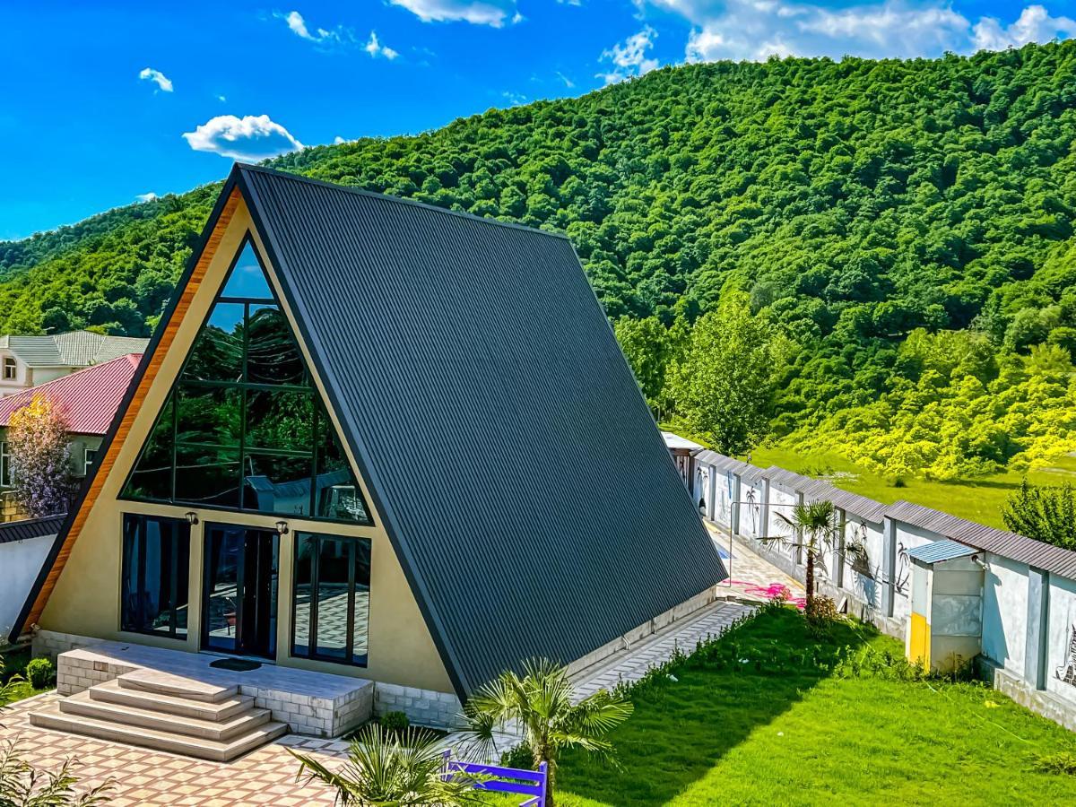 Qafqaz Family Chalet Villa Gabala Eksteriør billede
